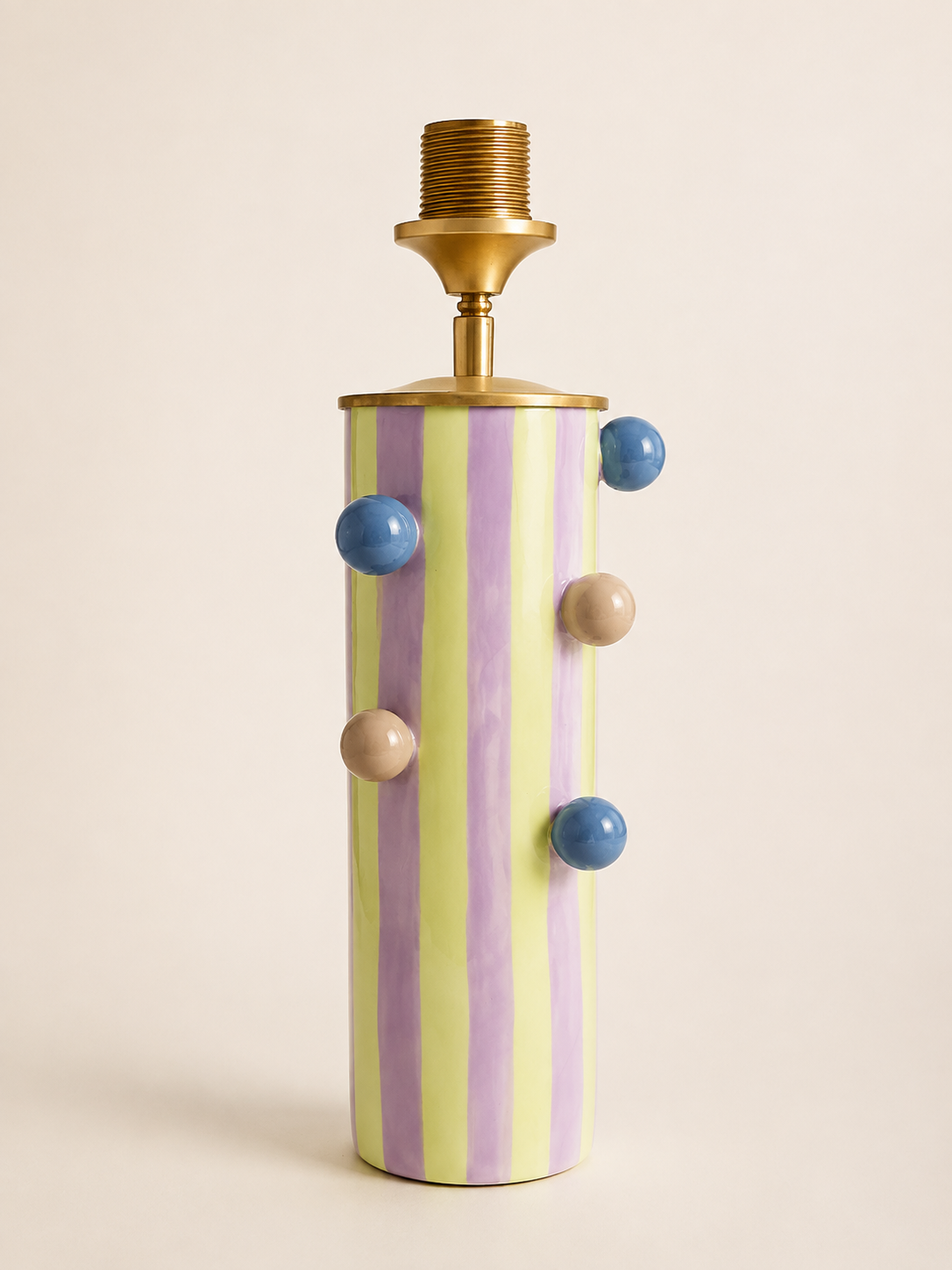 Casa Sorbet Limone | Handgemaakte kleurrijke tafellamp