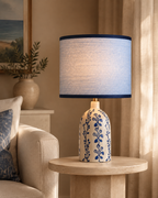 Studio Margareth Casa Azzurra – Draadloze Oplaadbare Tafellamp, Blauw