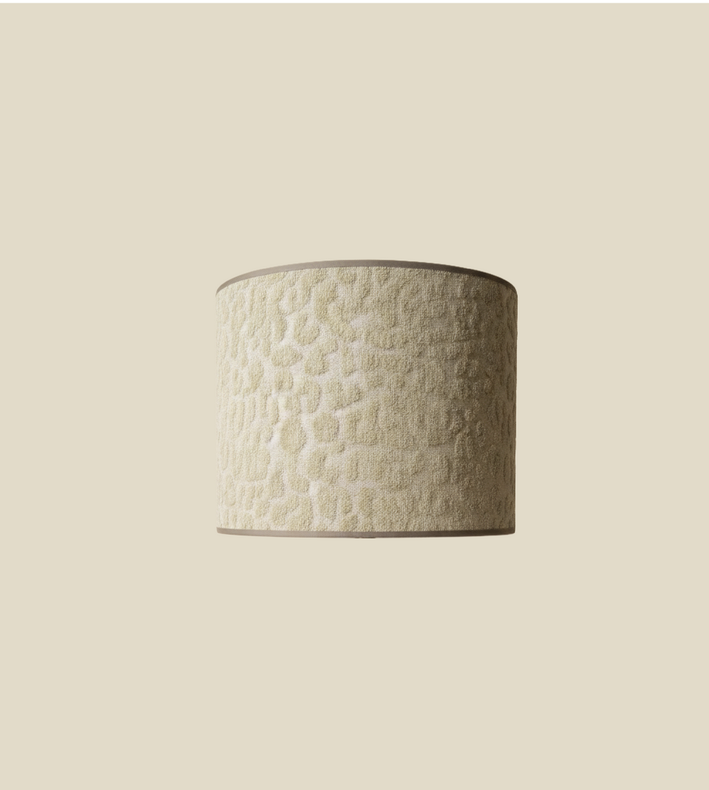 Keramik-Tischleuchte – Schokoladenrelief