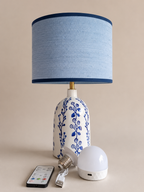 Casa Azzurra draadloze tafellamp met oplaadbare ledlamp, afstandsbediening en USB-kabel