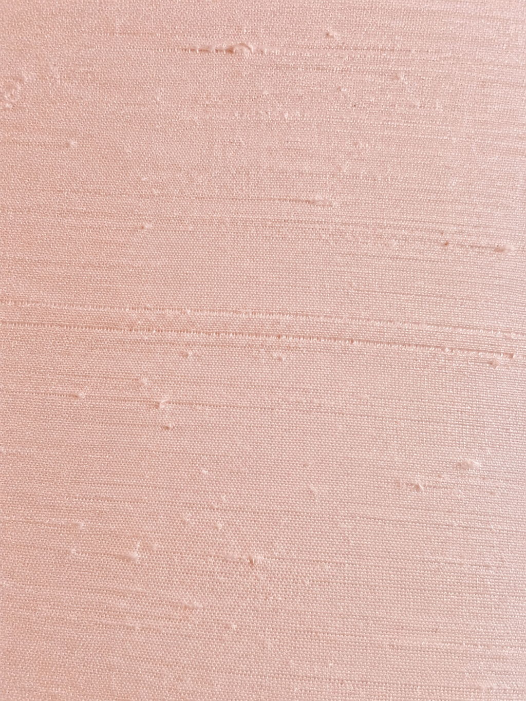 Detail van de geweven zachtroze stof van lampenkap Blush Pink
